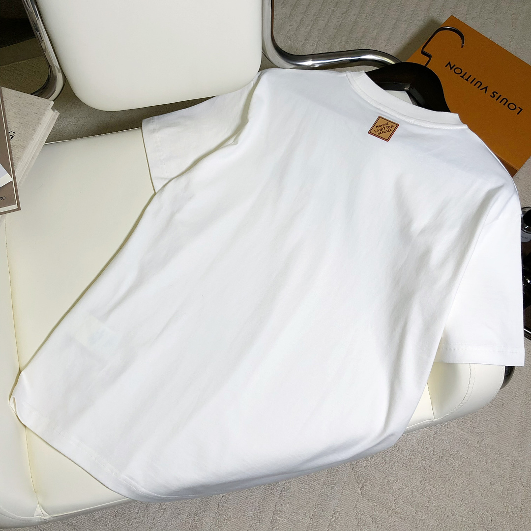 Unbranded Strap Embroidered T (White) - Image 7