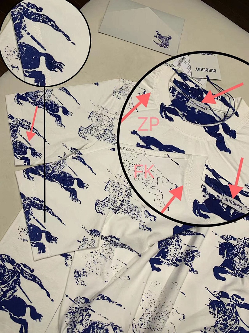 Burberry Water Ink Short Sleeve - Image 12