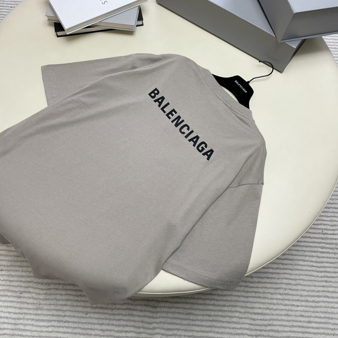 Balenciaga Embroidered Grey Apricot - Image 5