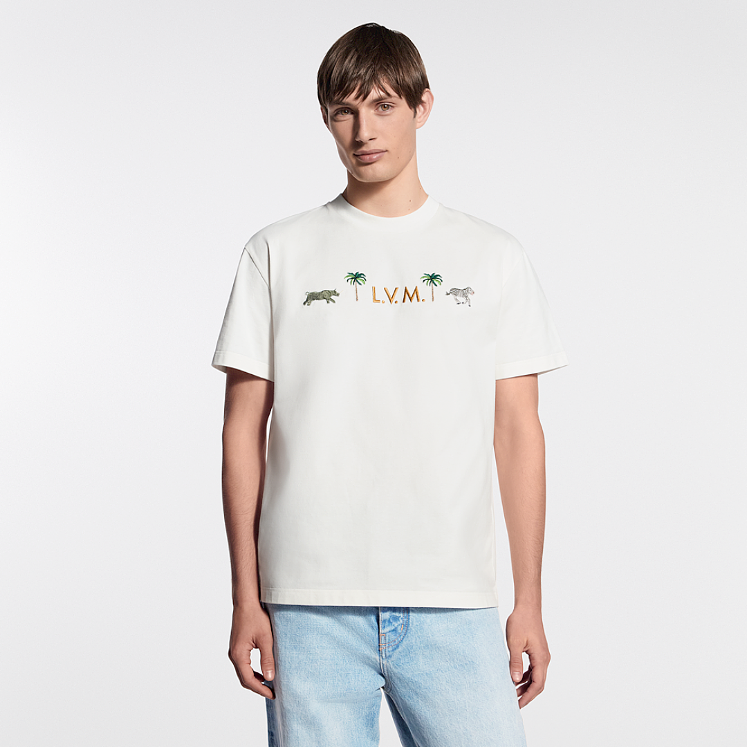 Unbranded Strap Embroidered T (White) - Image 17