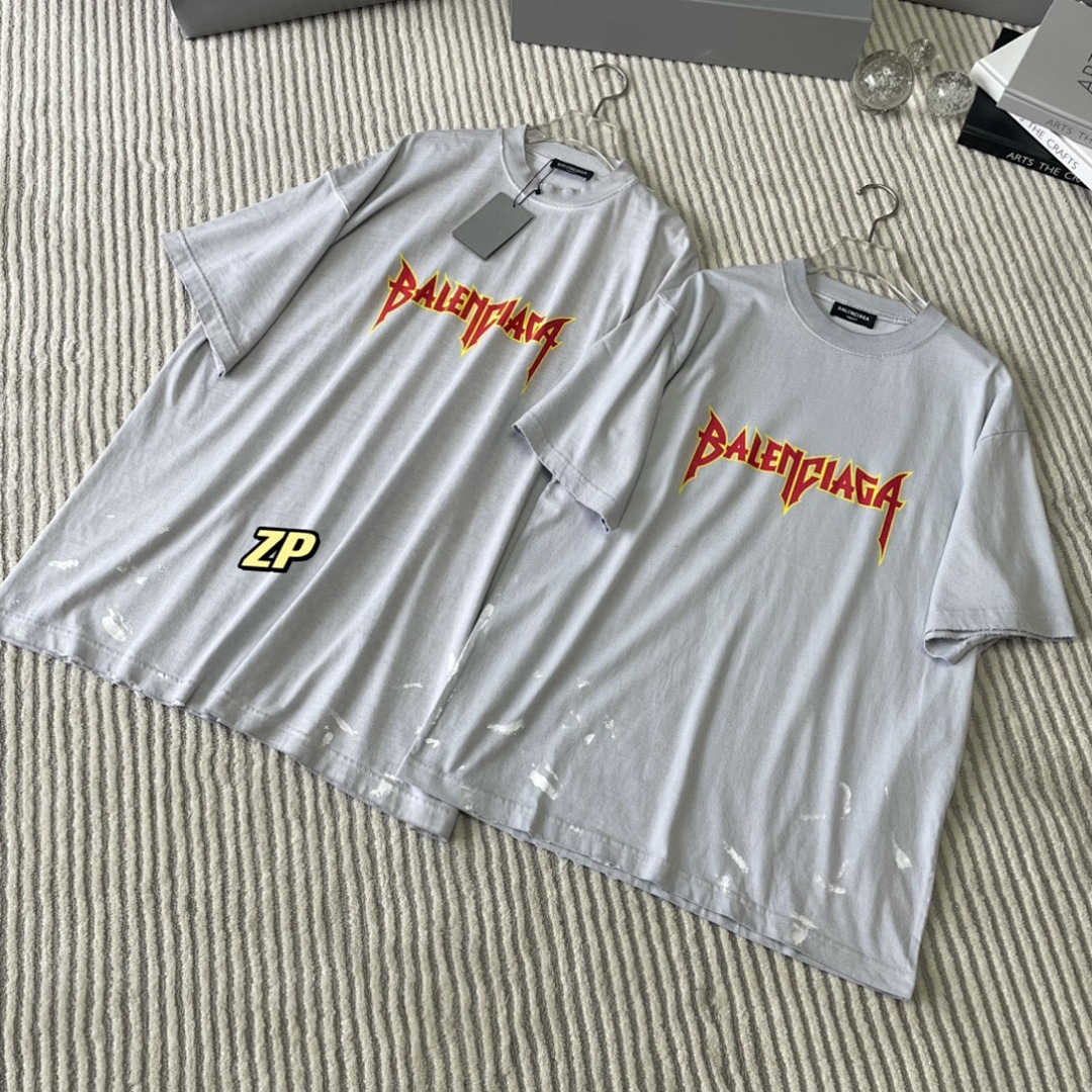 Balenciaga Bag Logo Short Sleeve - Image 5