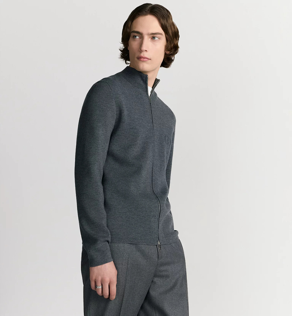 Unbranded CD Embroidered Fleece (Dark Grey) - Image 3