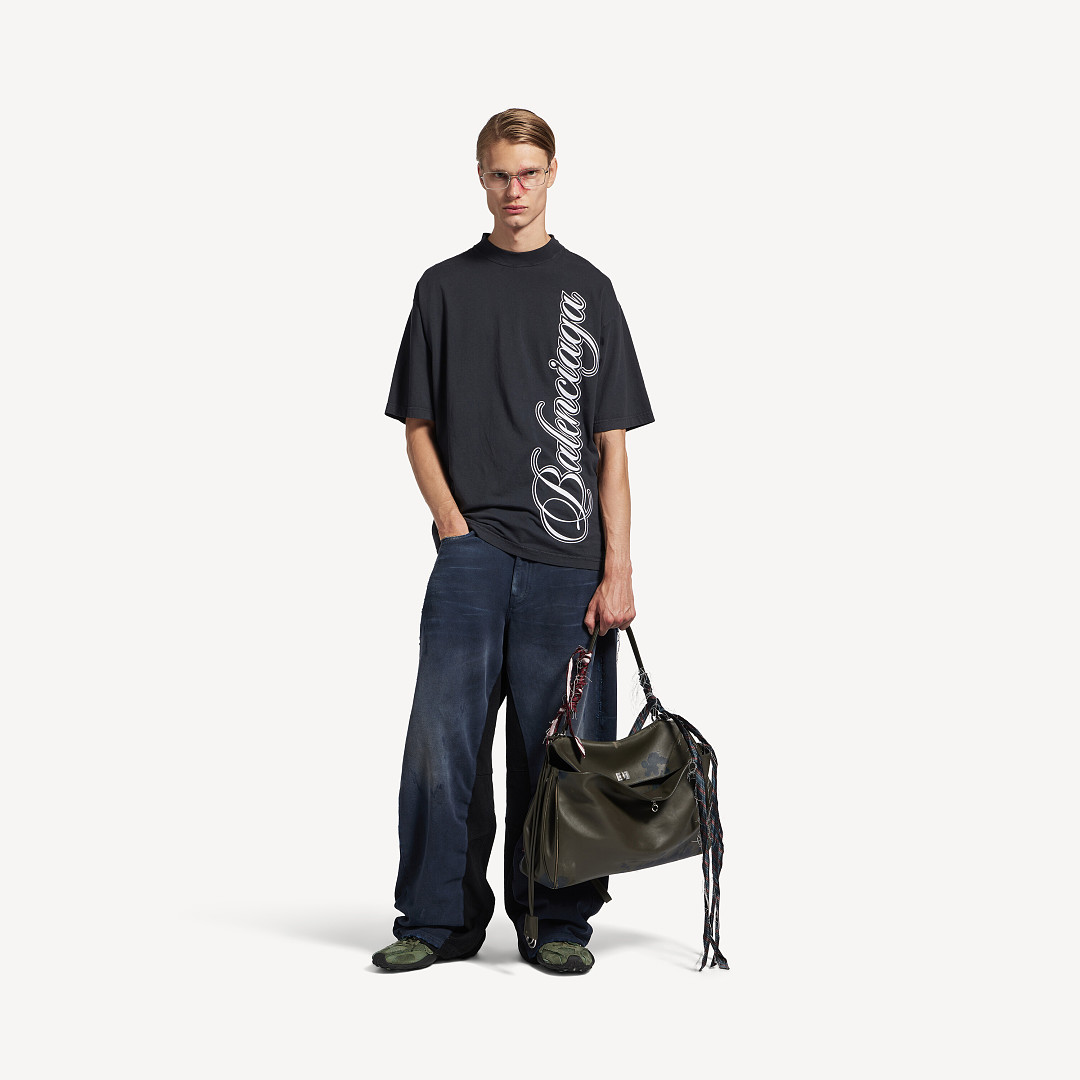 Balenciaga Print Big Embroidered T - Image 15