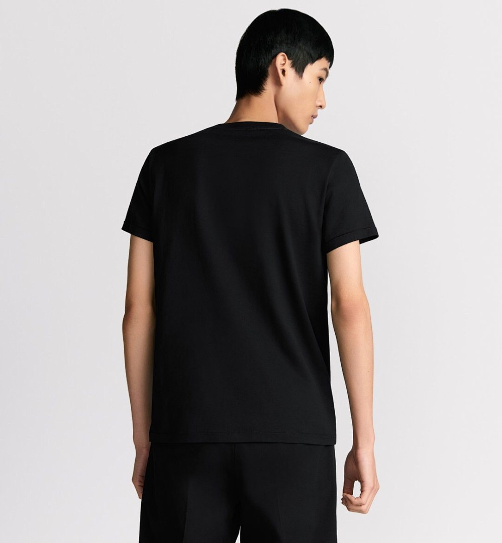 Unbranded DR Small Print T (Black) - Image 14
