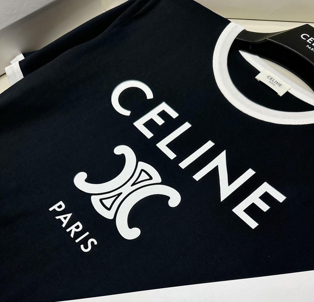 Chanel Double C Short Sleeve Black (Women) - Image 6