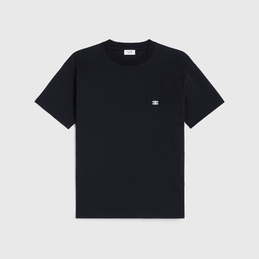 Chanel Double C Embroidered Small Label Short Sleeve (Black)