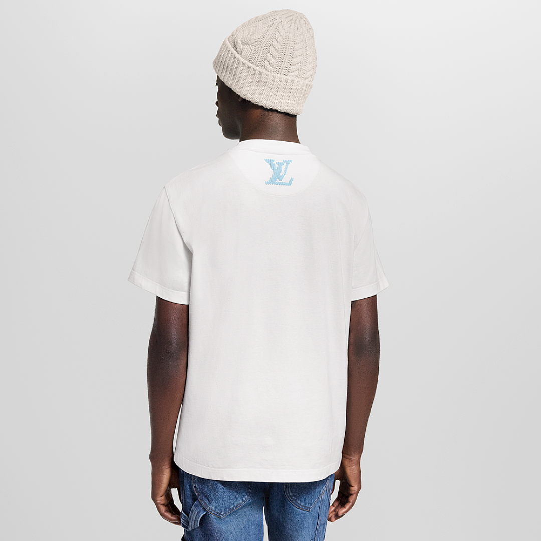 Unbranded Fleece Embroidered T (White) - Image 14