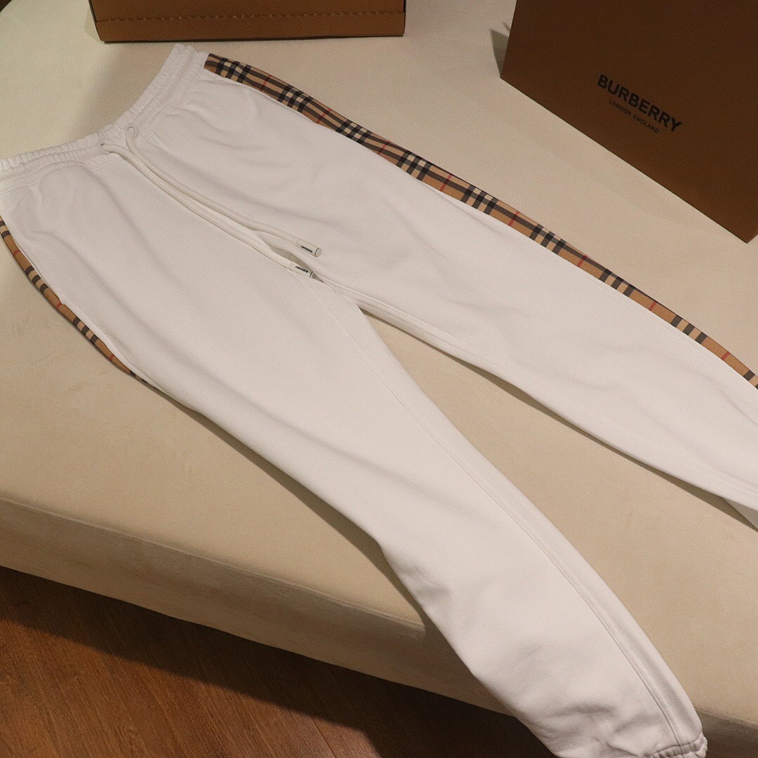 Burberry BR Plaid Long (White) - Image 5