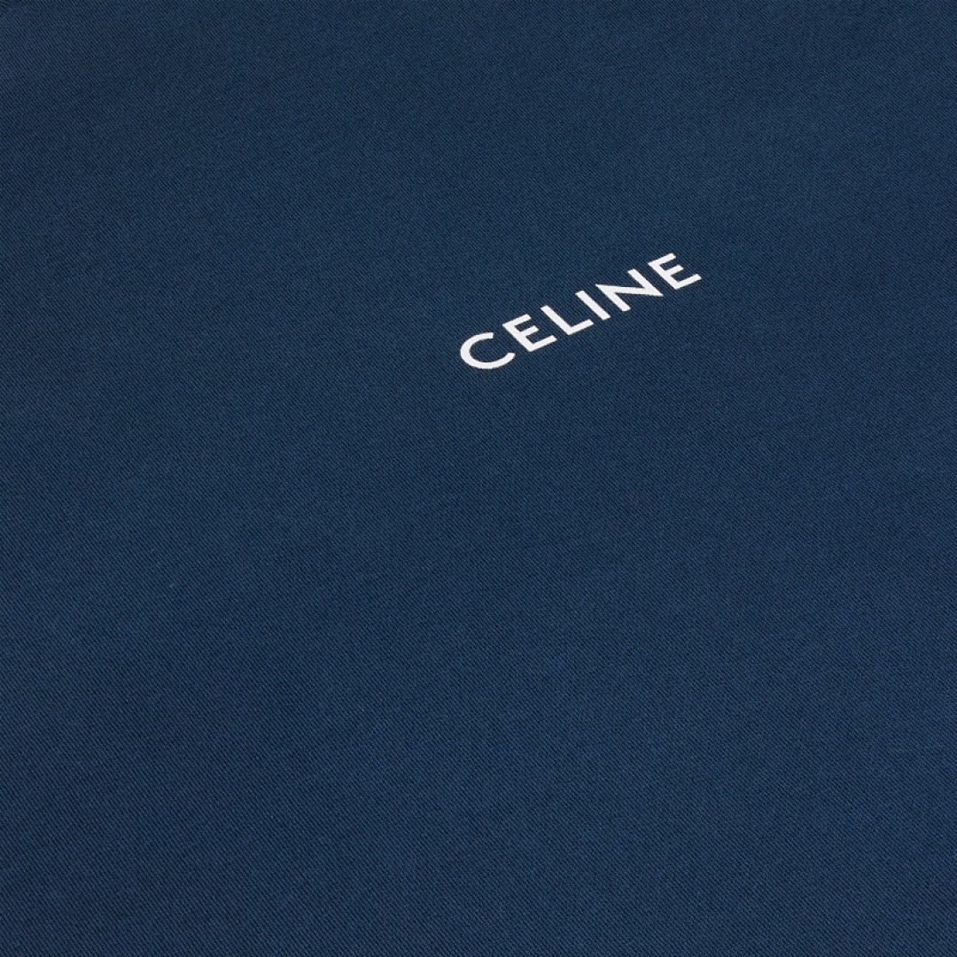 Celine C Small Short Sleeve (Blue) - Image 4