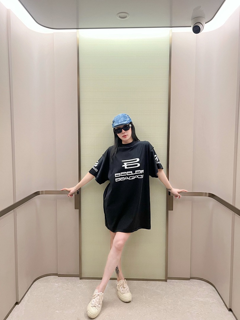 Balenciaga AI Short Sleeve (Black) - Image 17