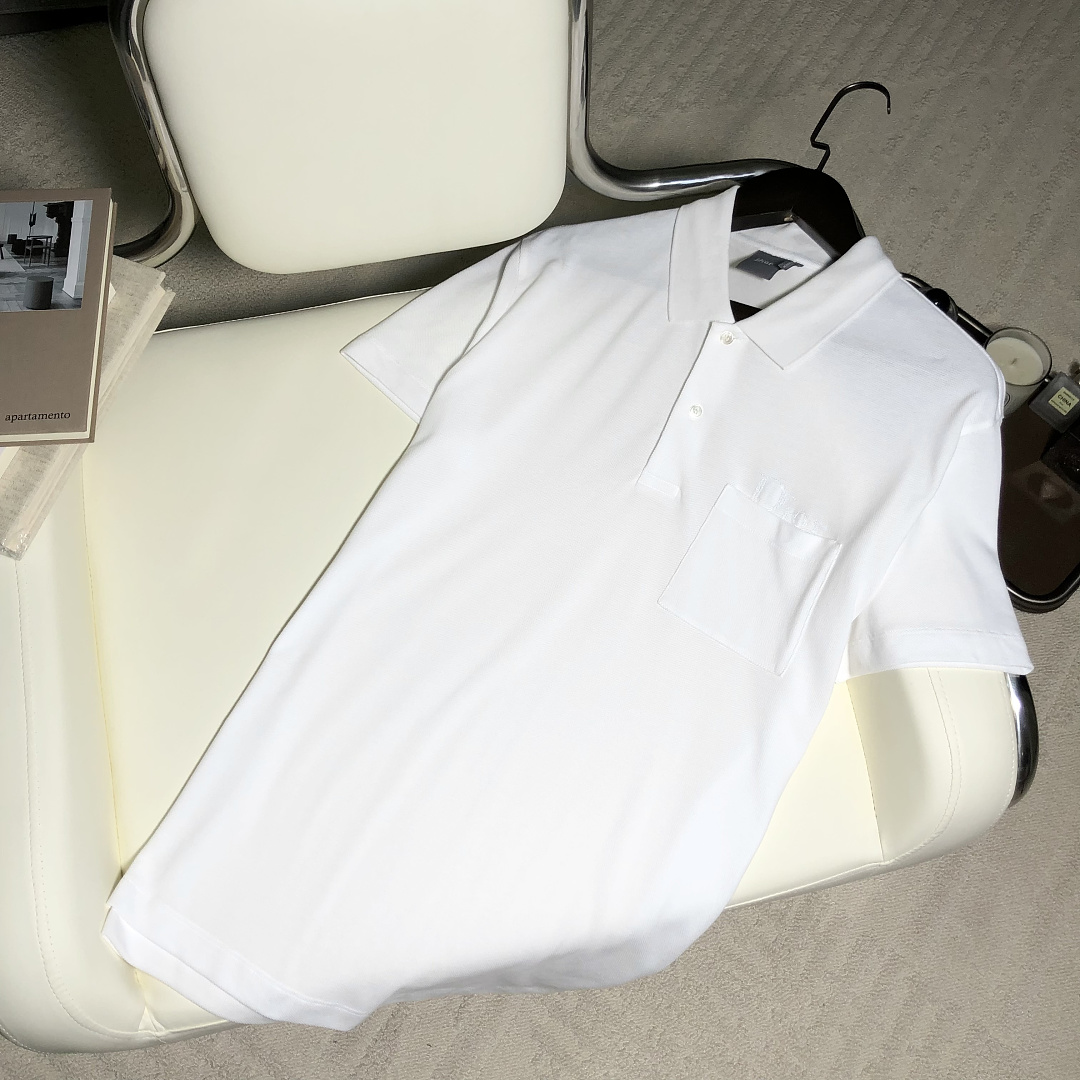 Ralph Lauren DR Embroidered POLO (White) - Image 5