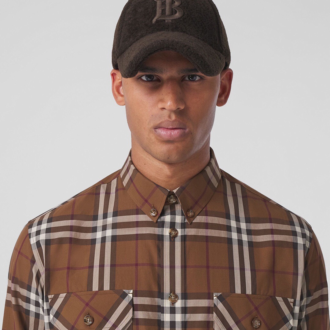 Burberry BR Stitching Plaid - Image 16