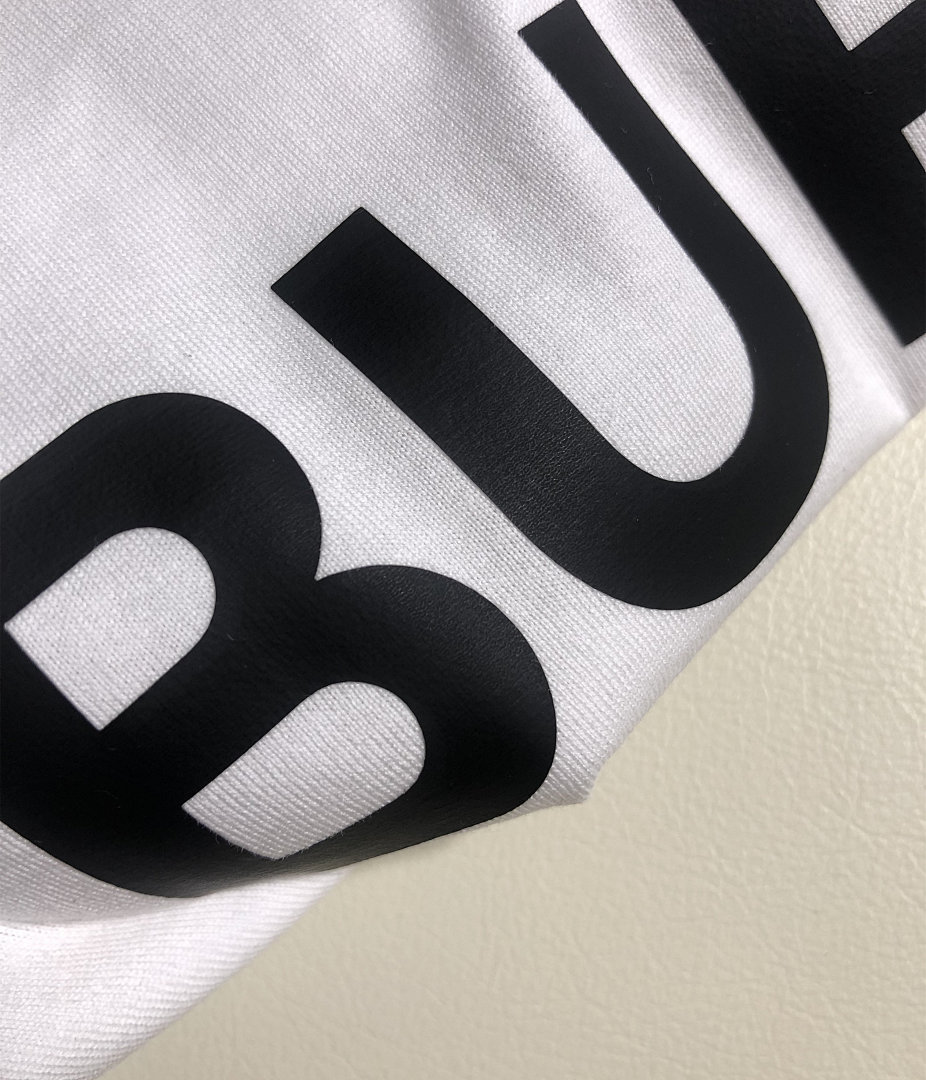 Burberry BR Print Short Sleeve (White) - Image 7