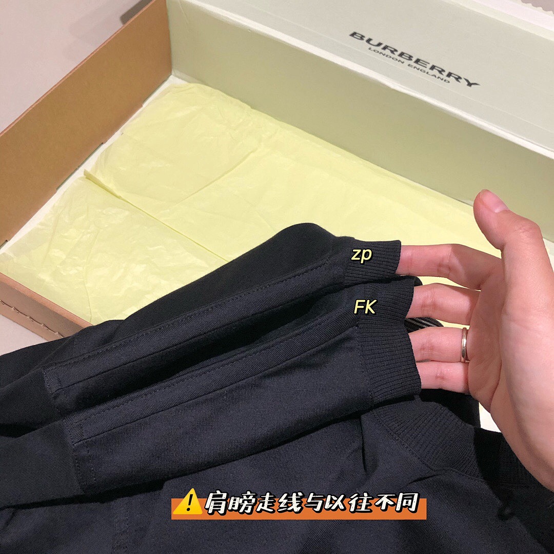 Burberry BU Small Label Short Sleeve (Black) - Image 12