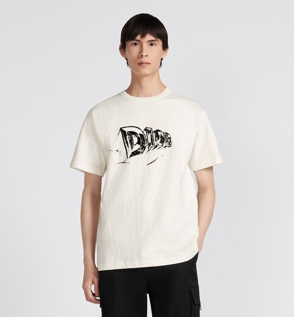 Off-White DR Velvet Short Sleeve Off (White) - Image 11