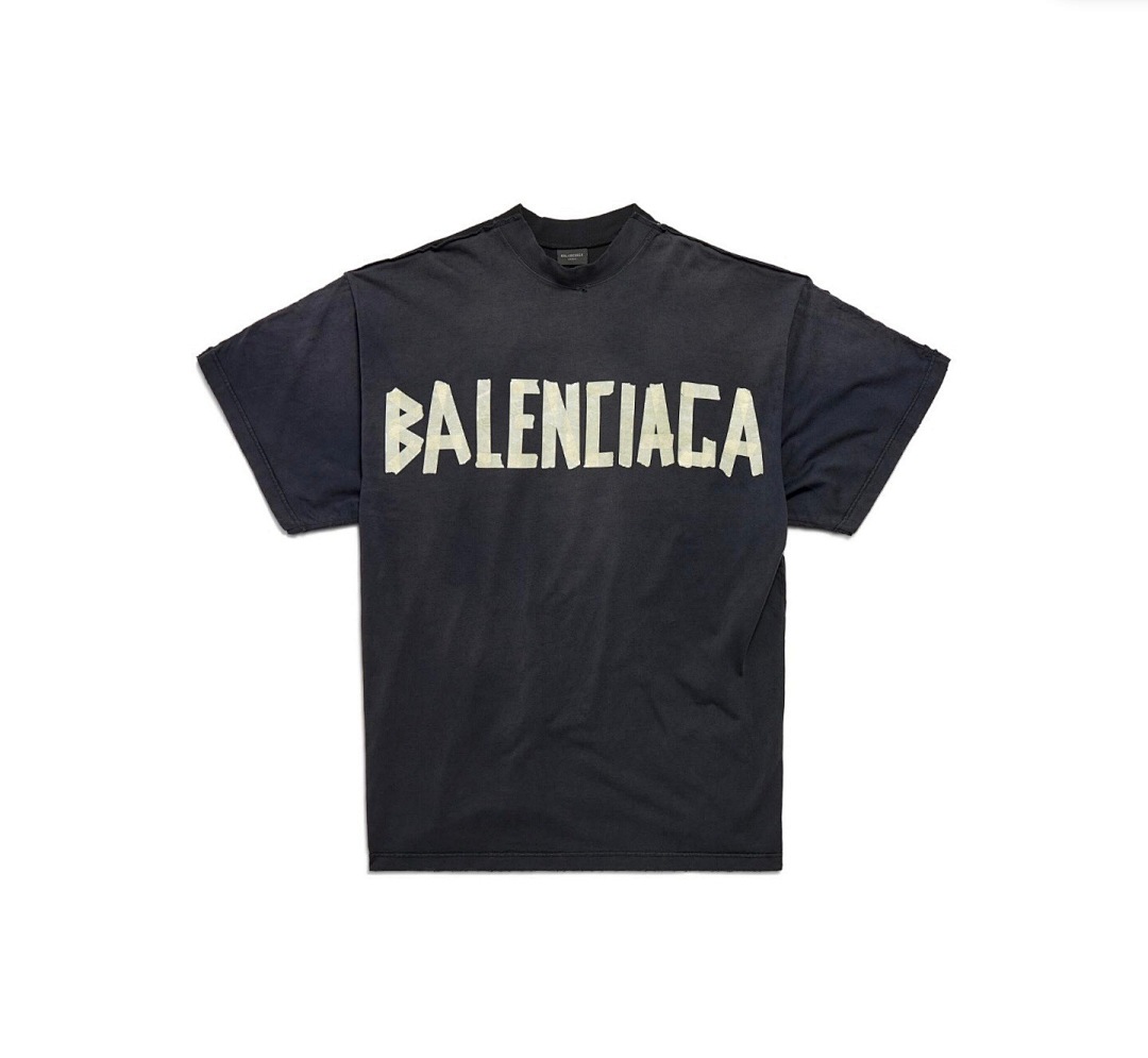 Balenciaga Gum Strap 3B Patchwork Short Sleeve - Image 3