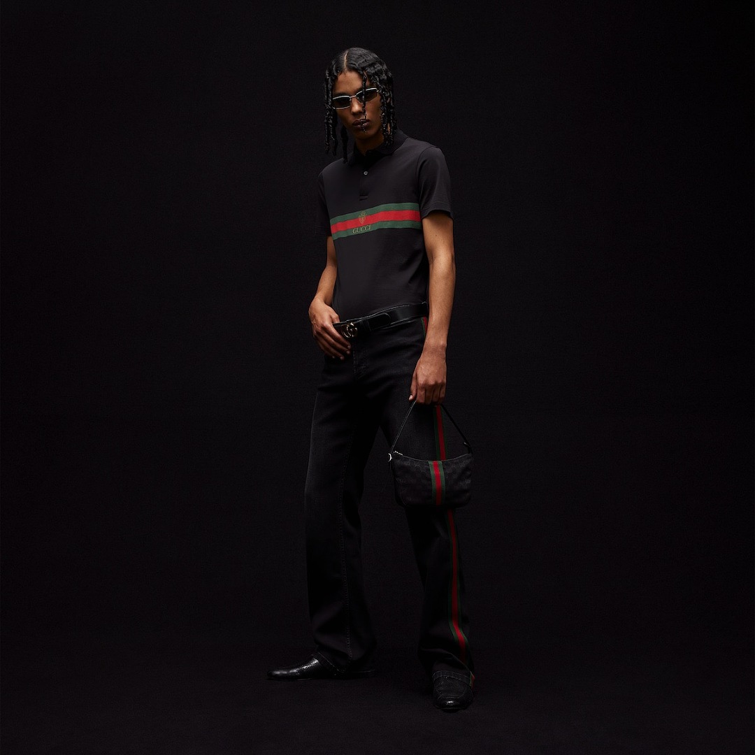 Gucci Black Label Print Cotton - Image 15