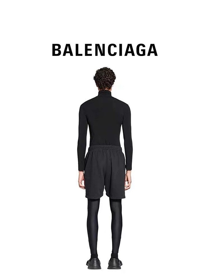 Balenciaga Buckle Embroidered Short - Image 8