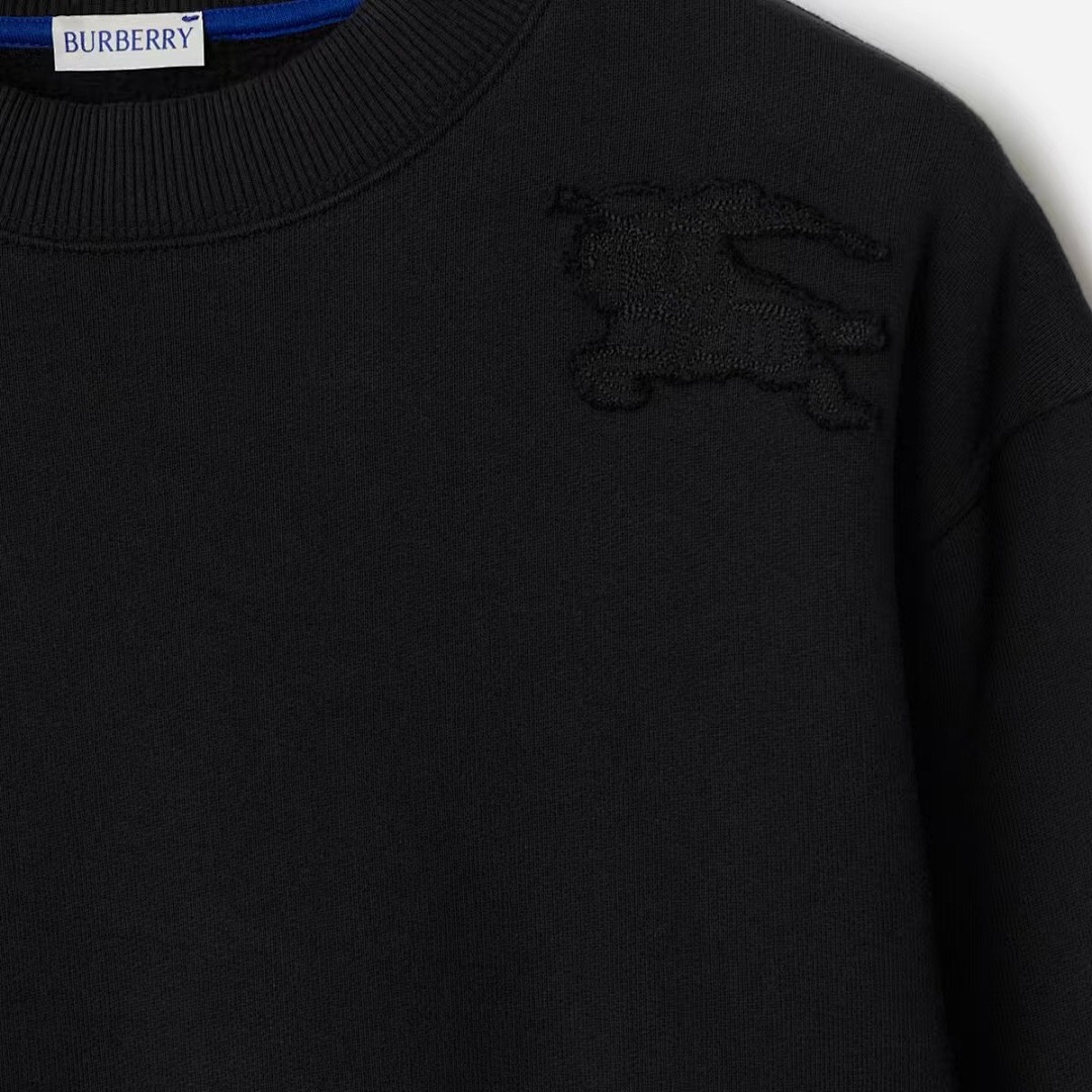 Burberry Floral Embroidered (Black) - Image 3