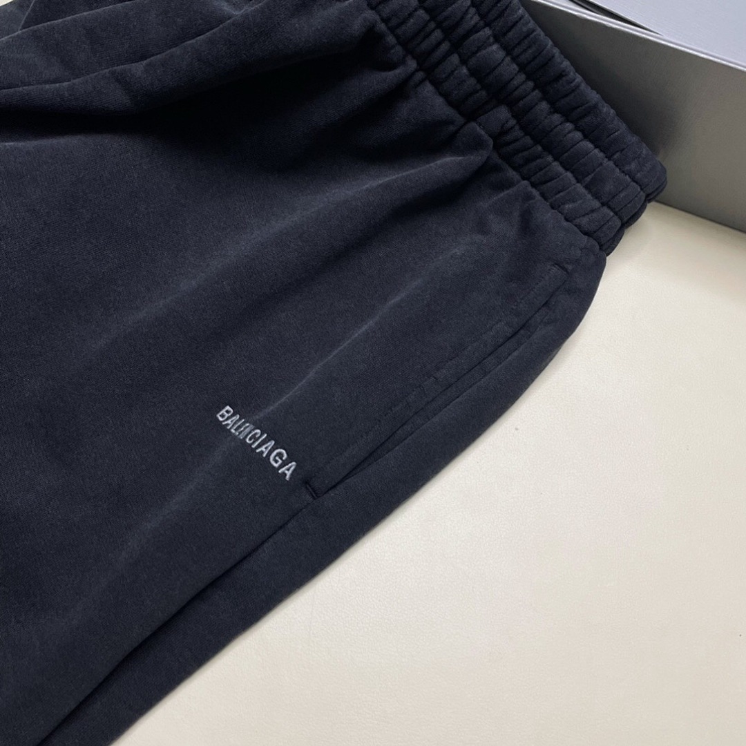 Balenciaga BAL Short (Washed Black) - Image 6