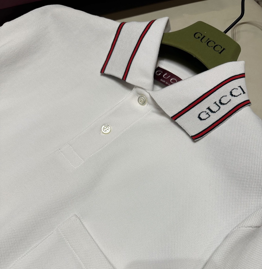 Ralph Lauren Red Black Striped POLO - Image 6
