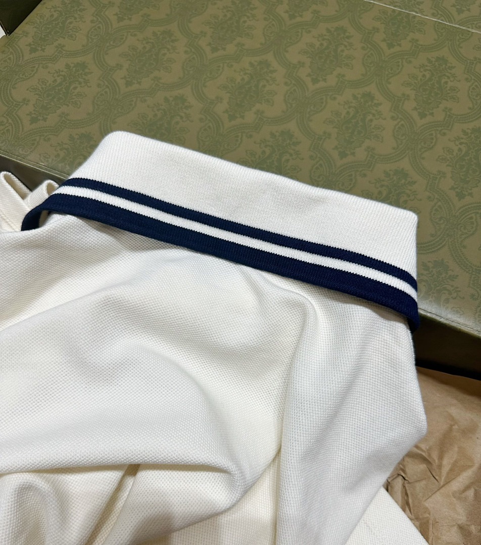 Ralph Lauren Khaki Embroidered POLO (White) - Image 10