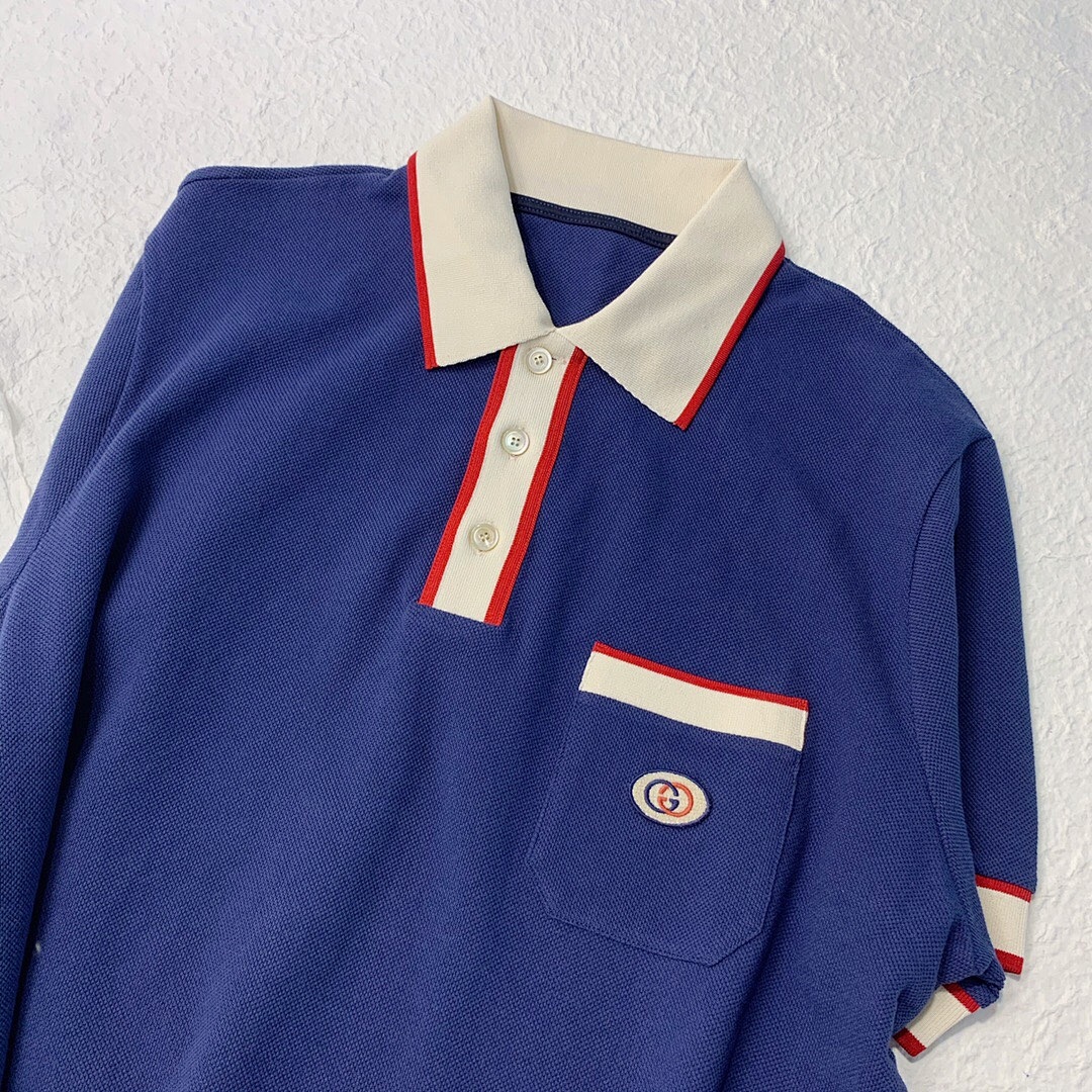 Ralph Lauren Blue Red White POLO - Image 4