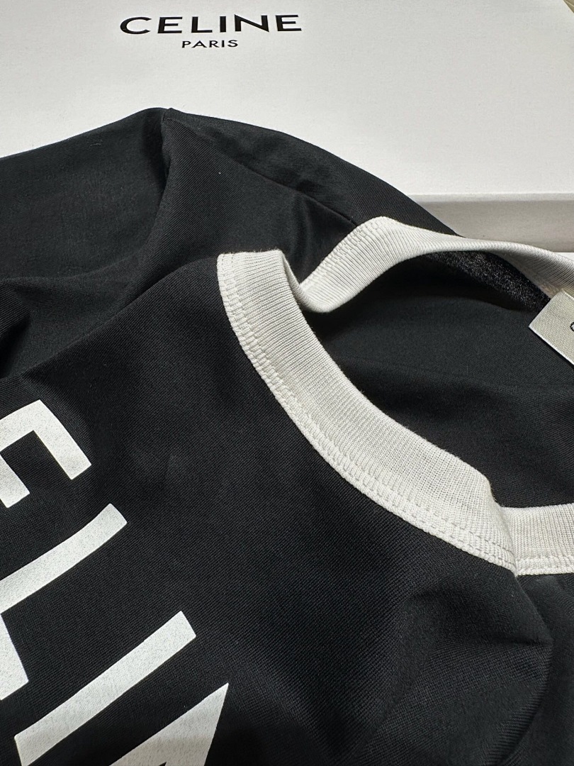Chanel Double C Short Sleeve Black (Women) - Image 8