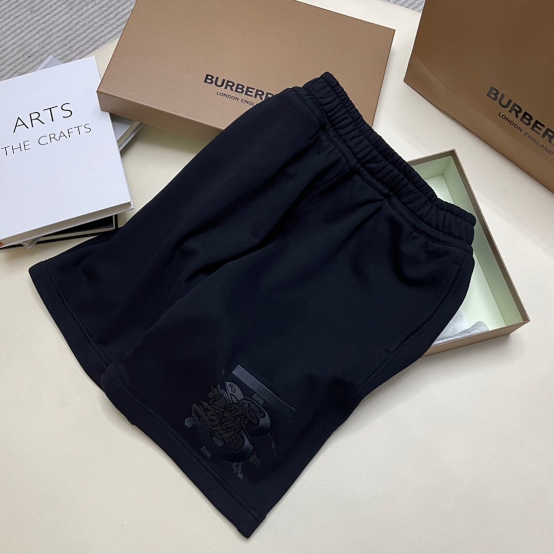 Burberry BBR Short (Black) - Image 4