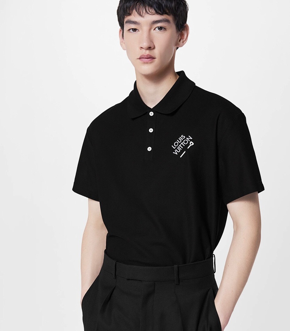 Ralph Lauren Embroidered Polo (Black) - Image 12