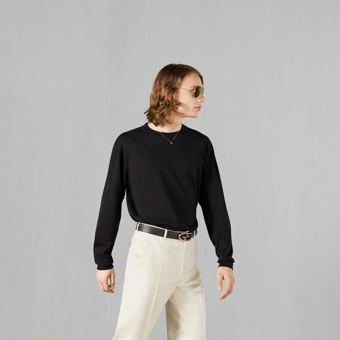 Gucci G Small Long Sleeve T (Black) - Image 12