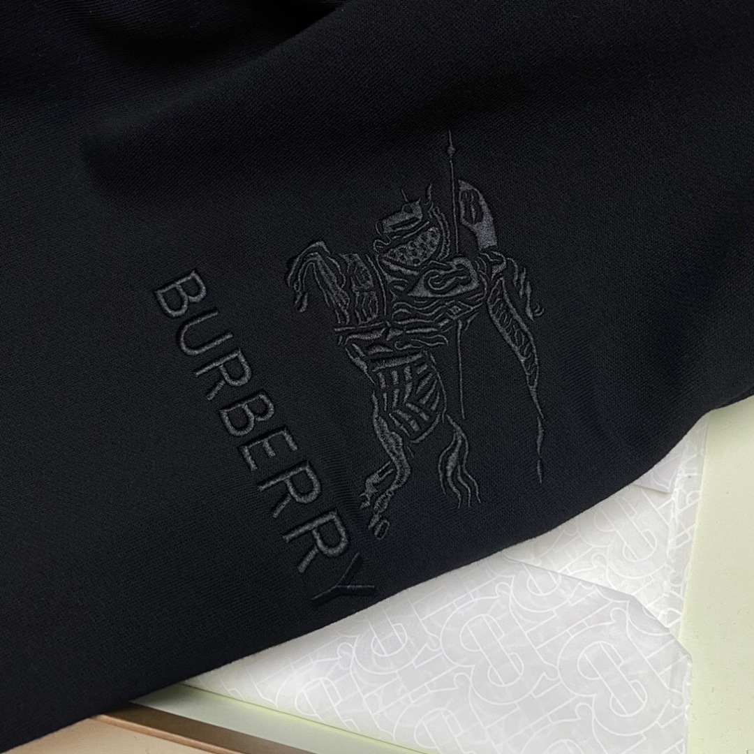 Burberry BR Embroidered Long (Black) - Image 9