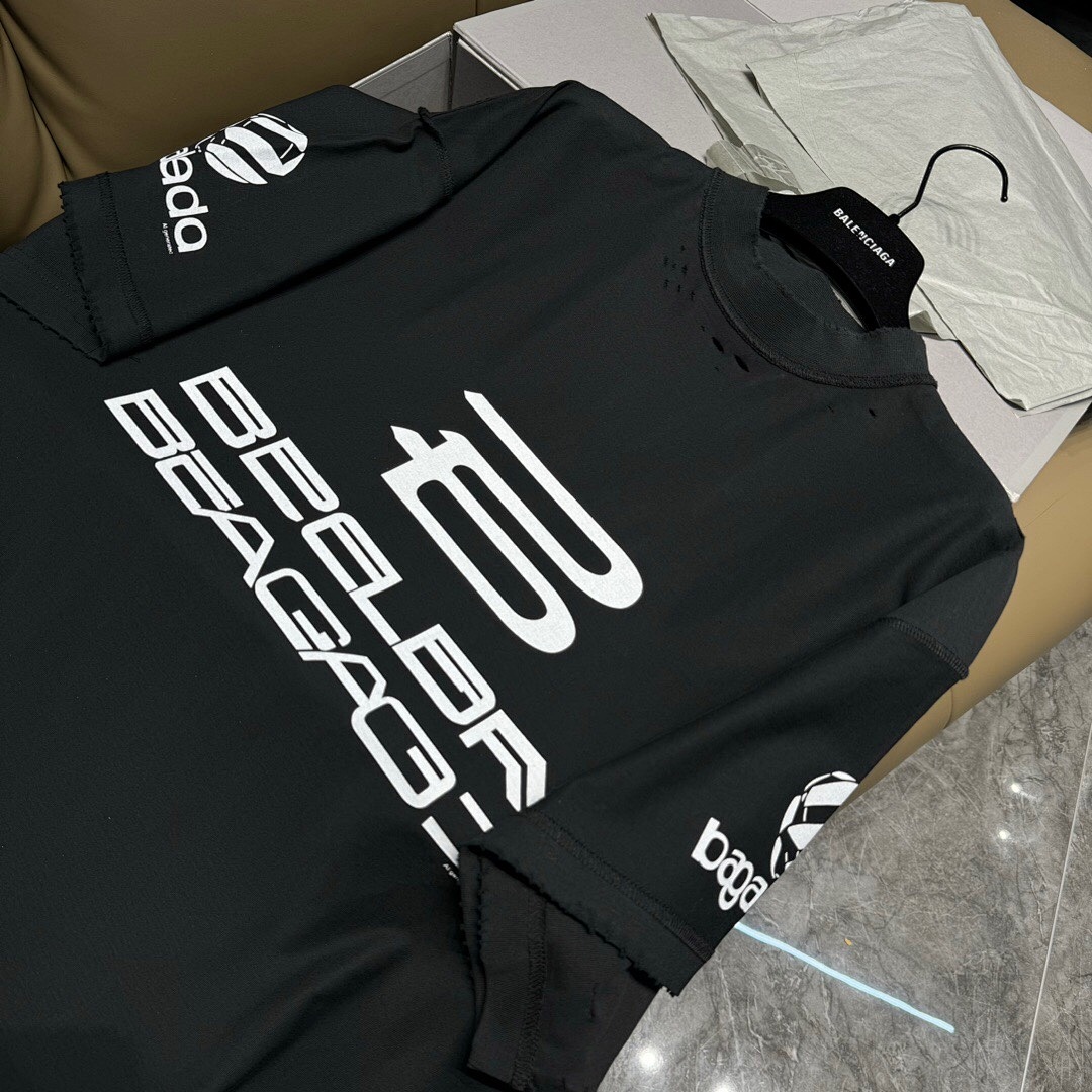 Balenciaga AI Short Sleeve (Black) - Image 10