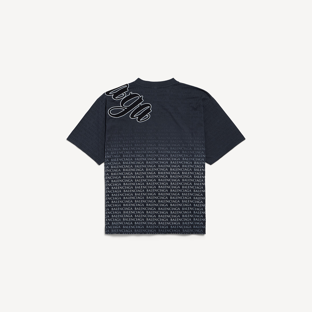 Balenciaga Print Big Embroidered T - Image 5