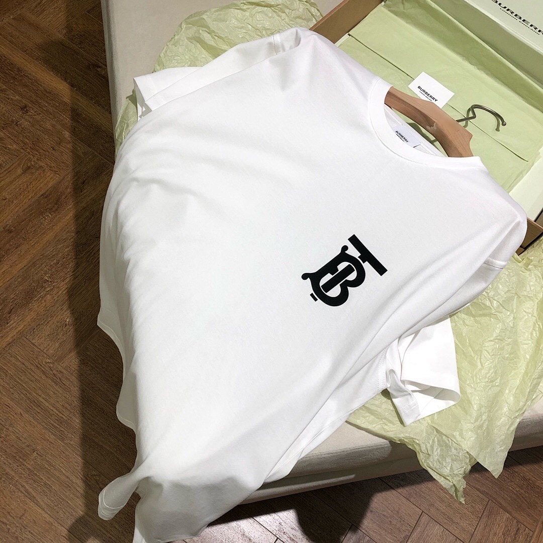 Burberry BT Short Sleeve (White) - Image 4