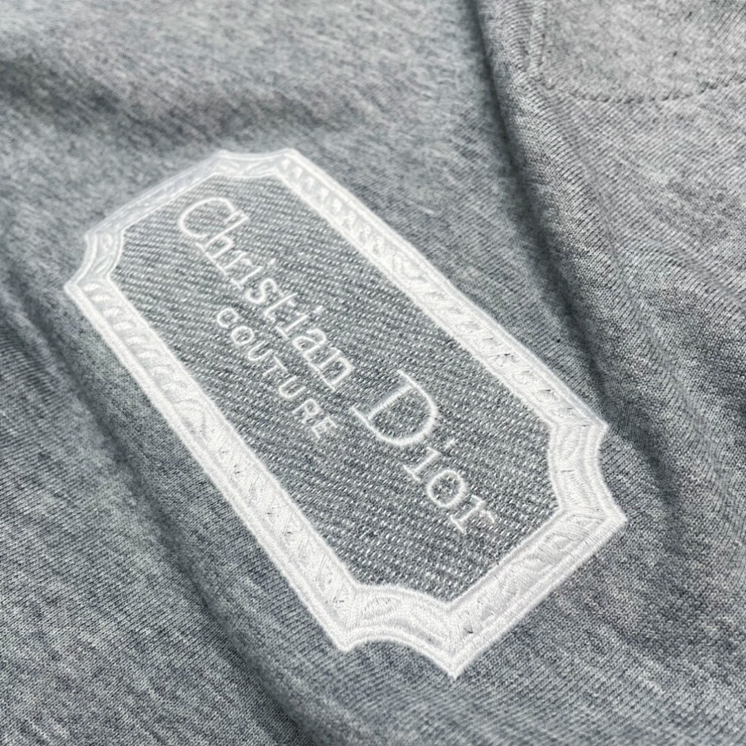 Unbranded CD Embroidered Short Sleeve (Grey) - Image 8