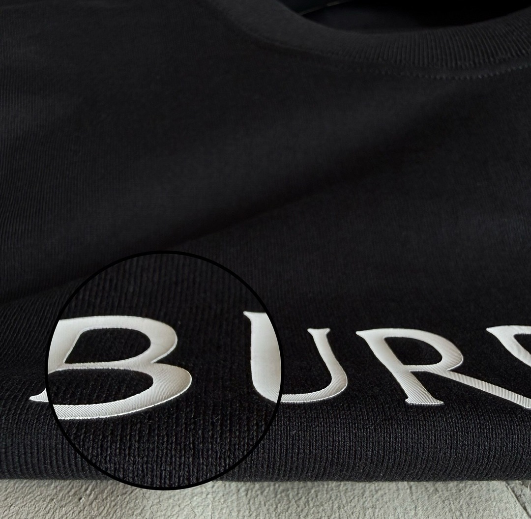 Burberry Silk Print Short Sleeve (Black) - Image 11