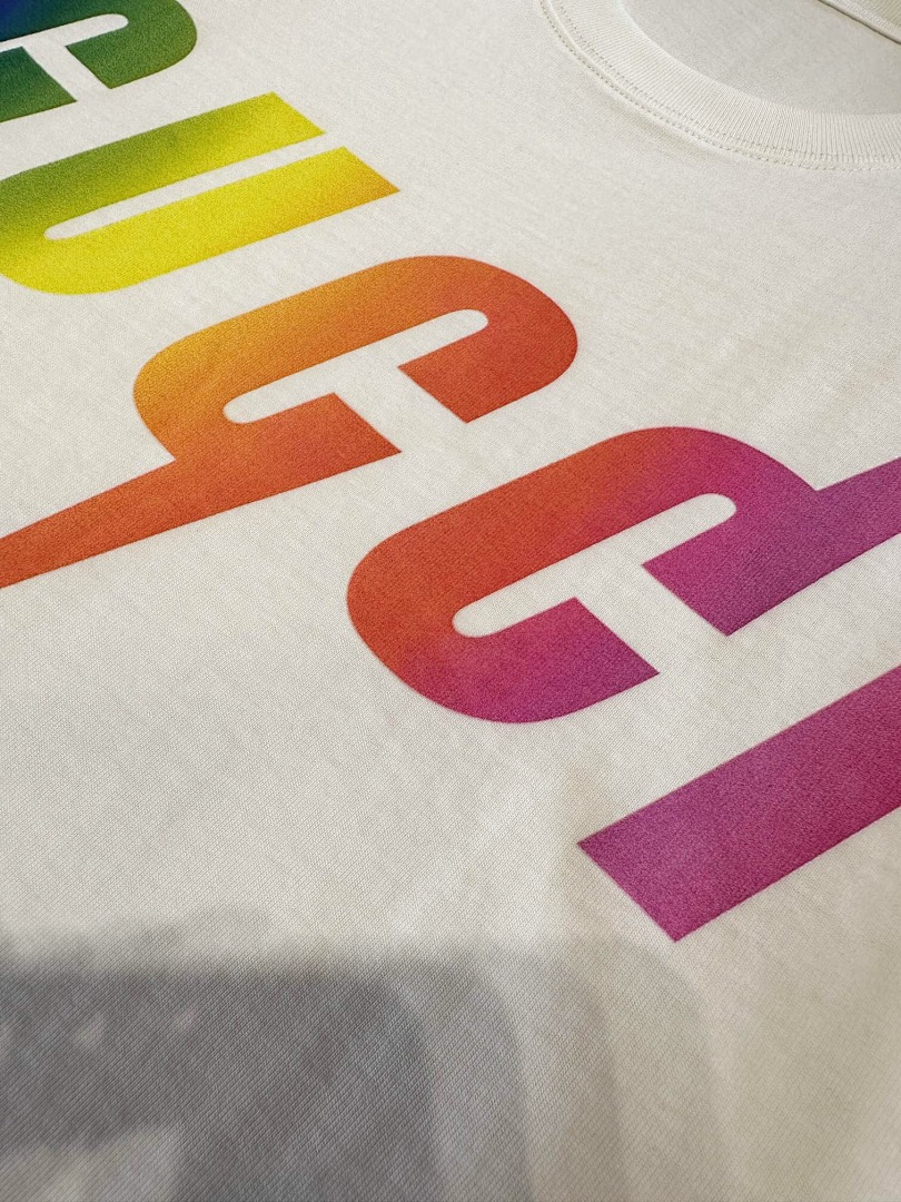 Gucci Color Electric Short Sleeve (White) - Image 10