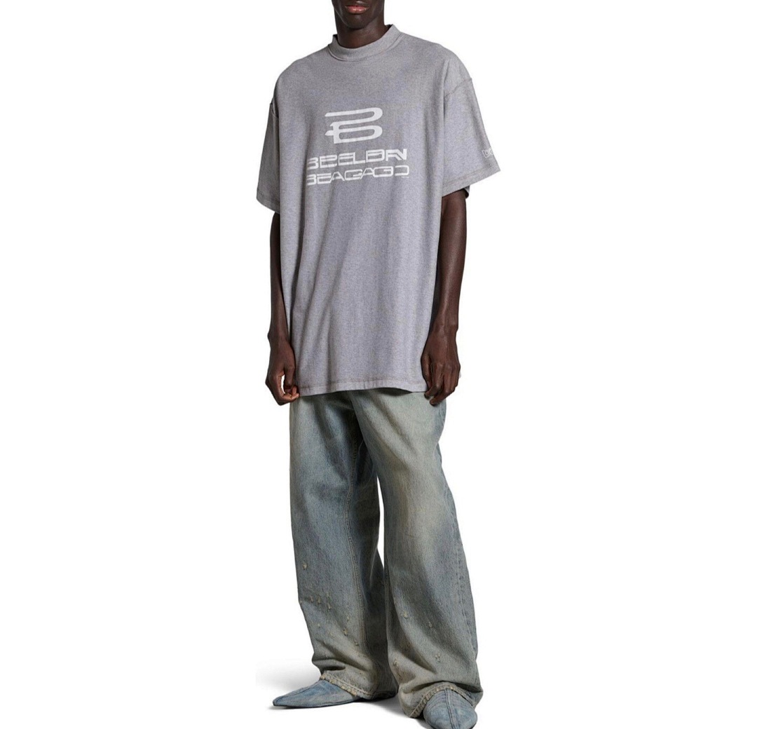 Balenciaga AI Short Sleeve (Grey) - Image 15