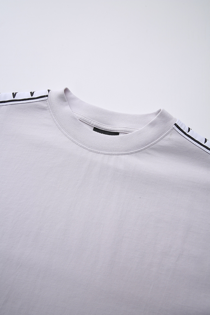 Balenciaga Strap T (Grey White) - Image 14