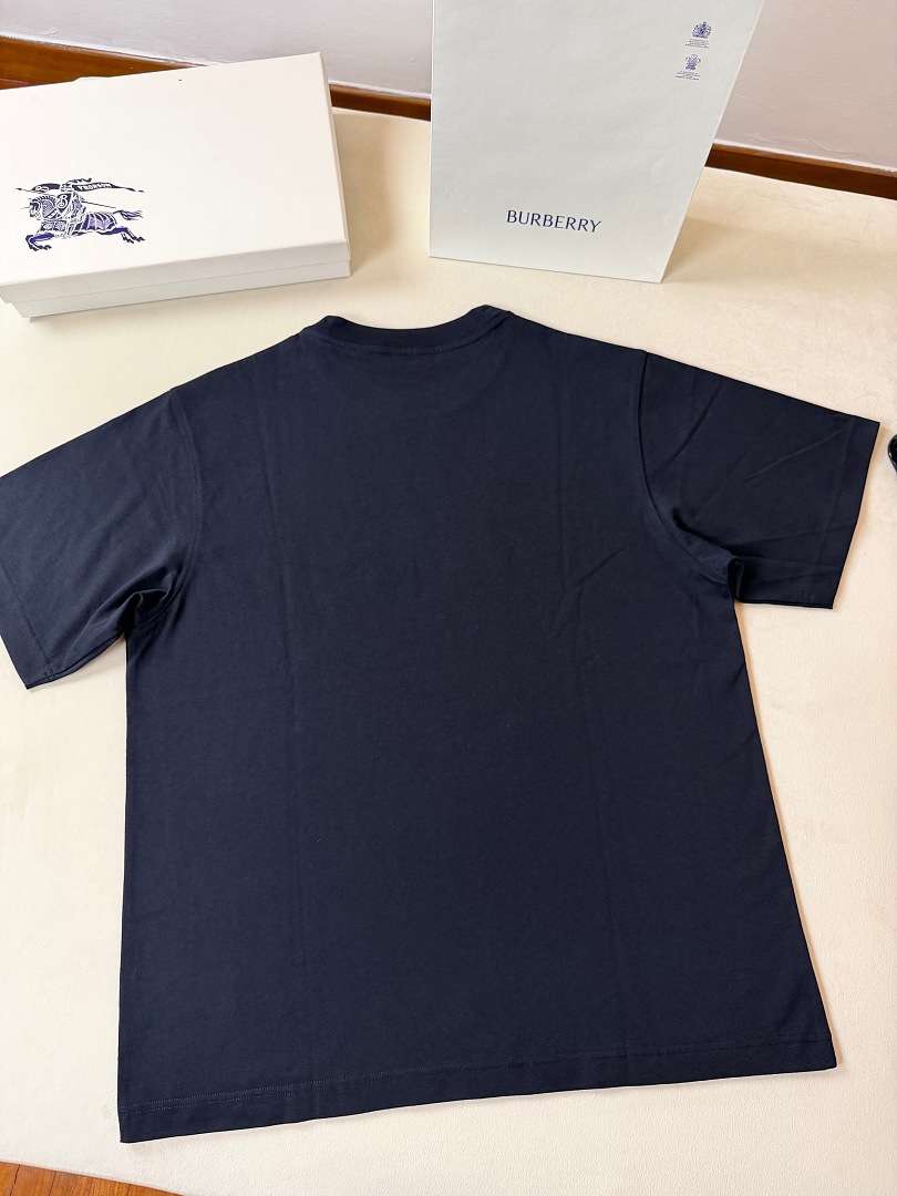 Burberry Color Embroidered T (Black) - Image 6