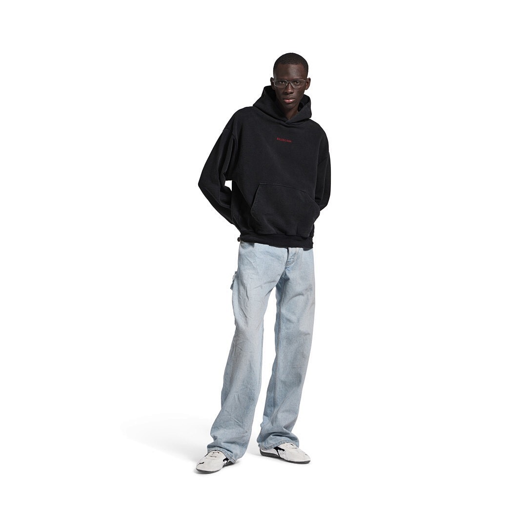 Balenciaga BA Red Embroidered - Image 3