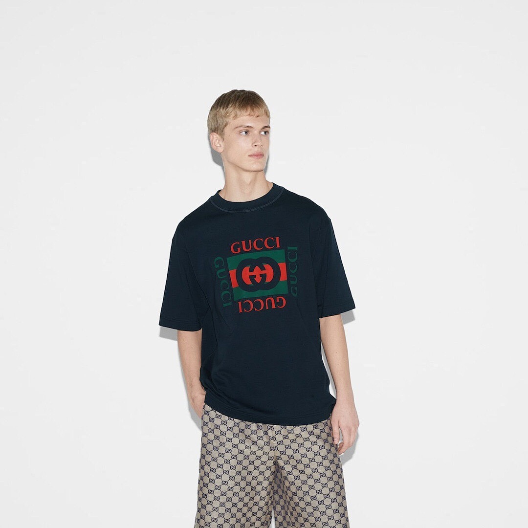 Gucci Double GT (Navy) - Image 11