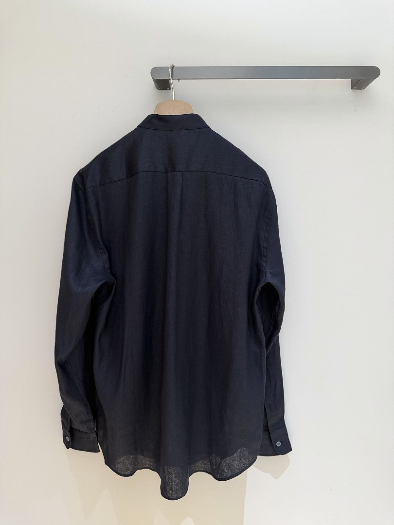 Unbranded Dark Blue Collar Linen - Image 5
