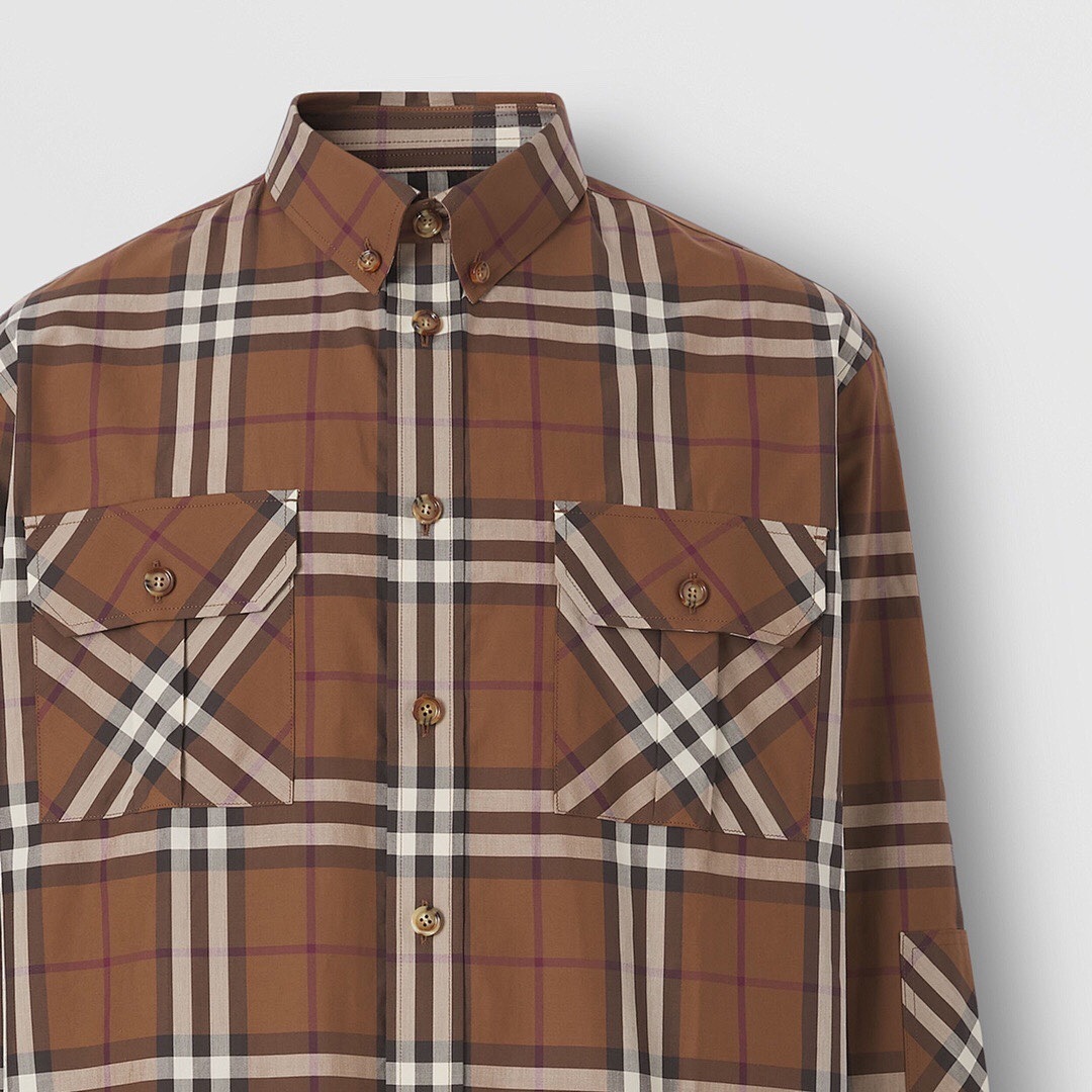 Burberry BR Stitching Plaid - Image 3