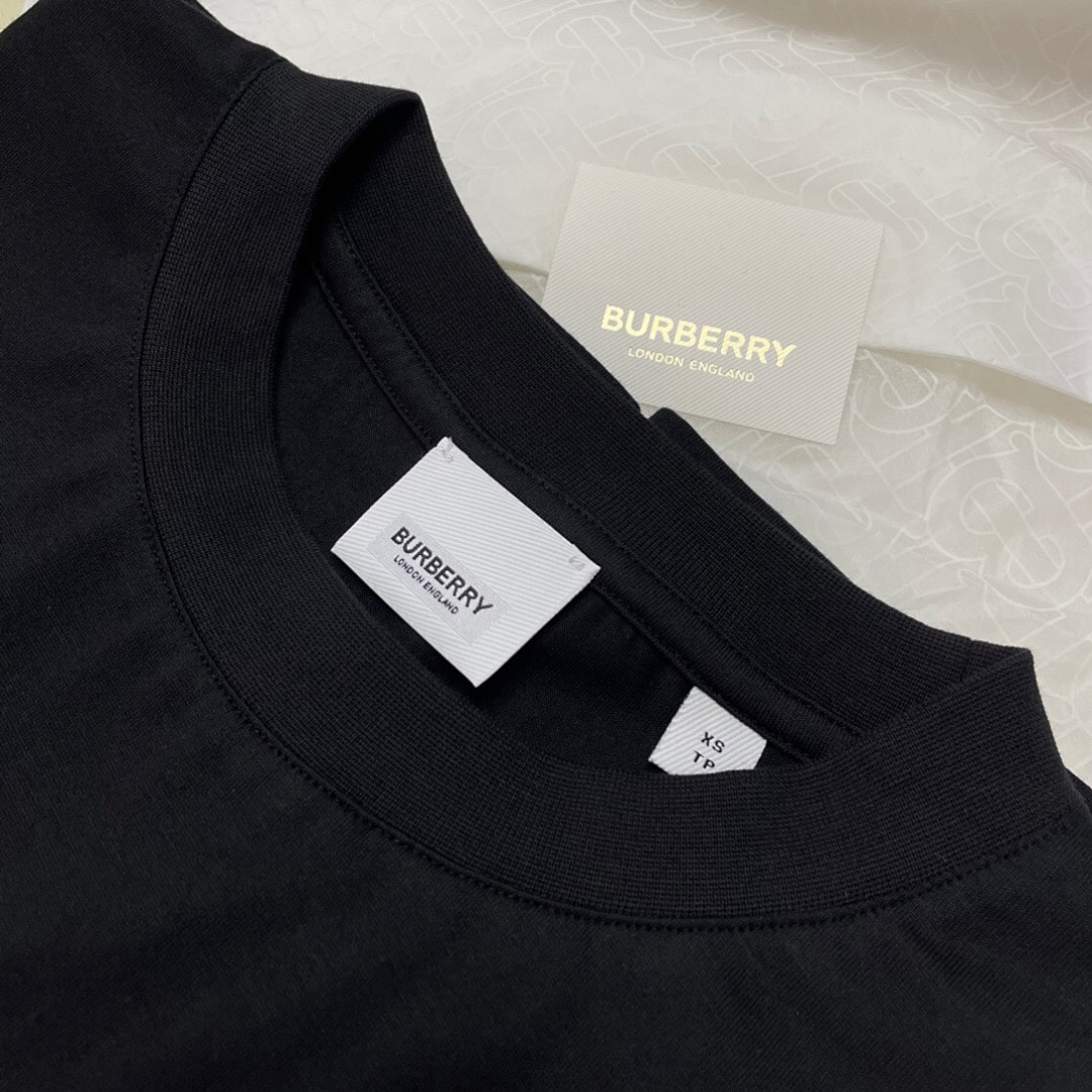 Burberry BR Electric Print Short Sleeve (Black) - Image 7