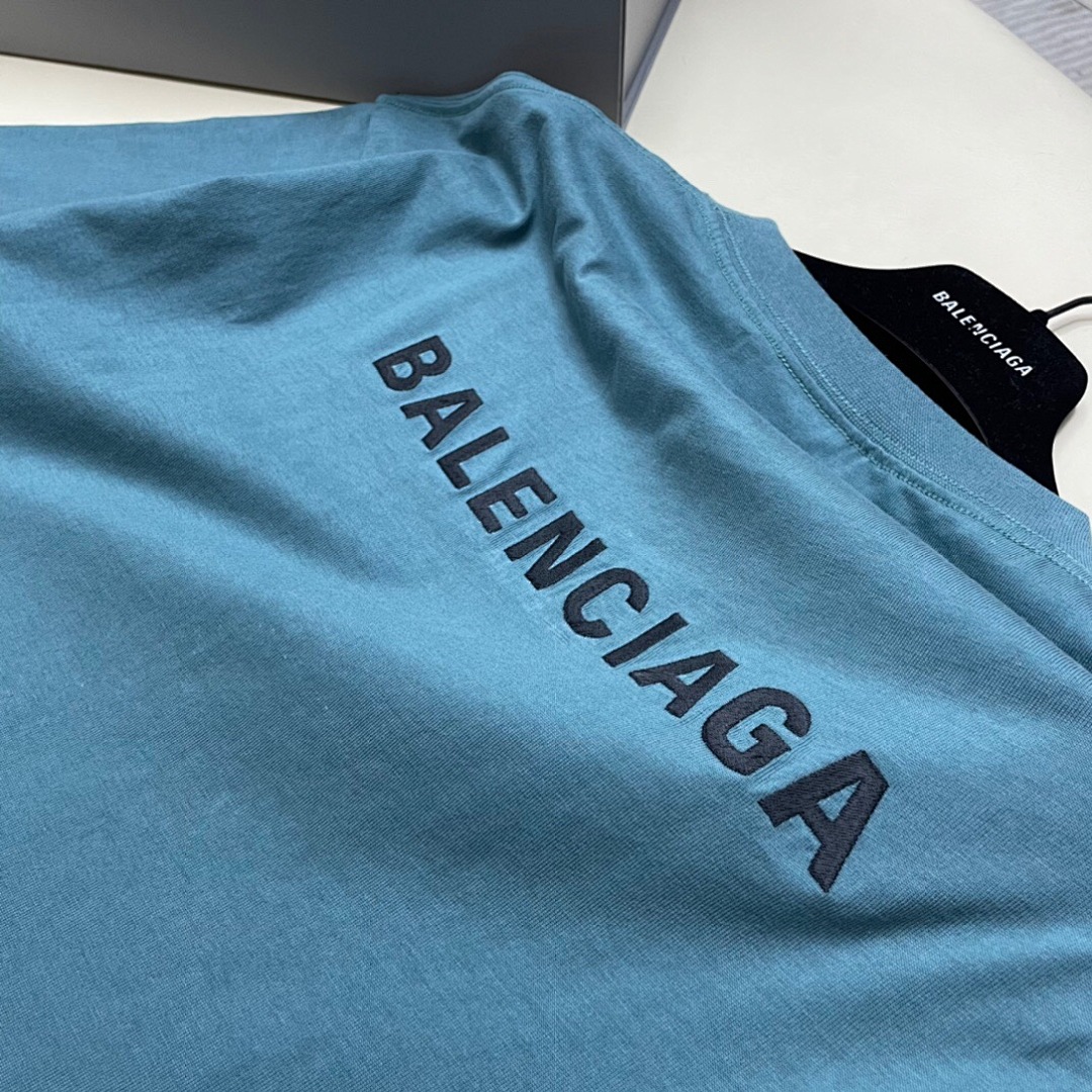 Balenciaga Embroidered (Blue) - Image 7