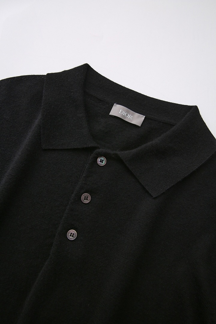 Ralph Lauren CD Embroidered Velvet Long Sleeve Polo - Image 6
