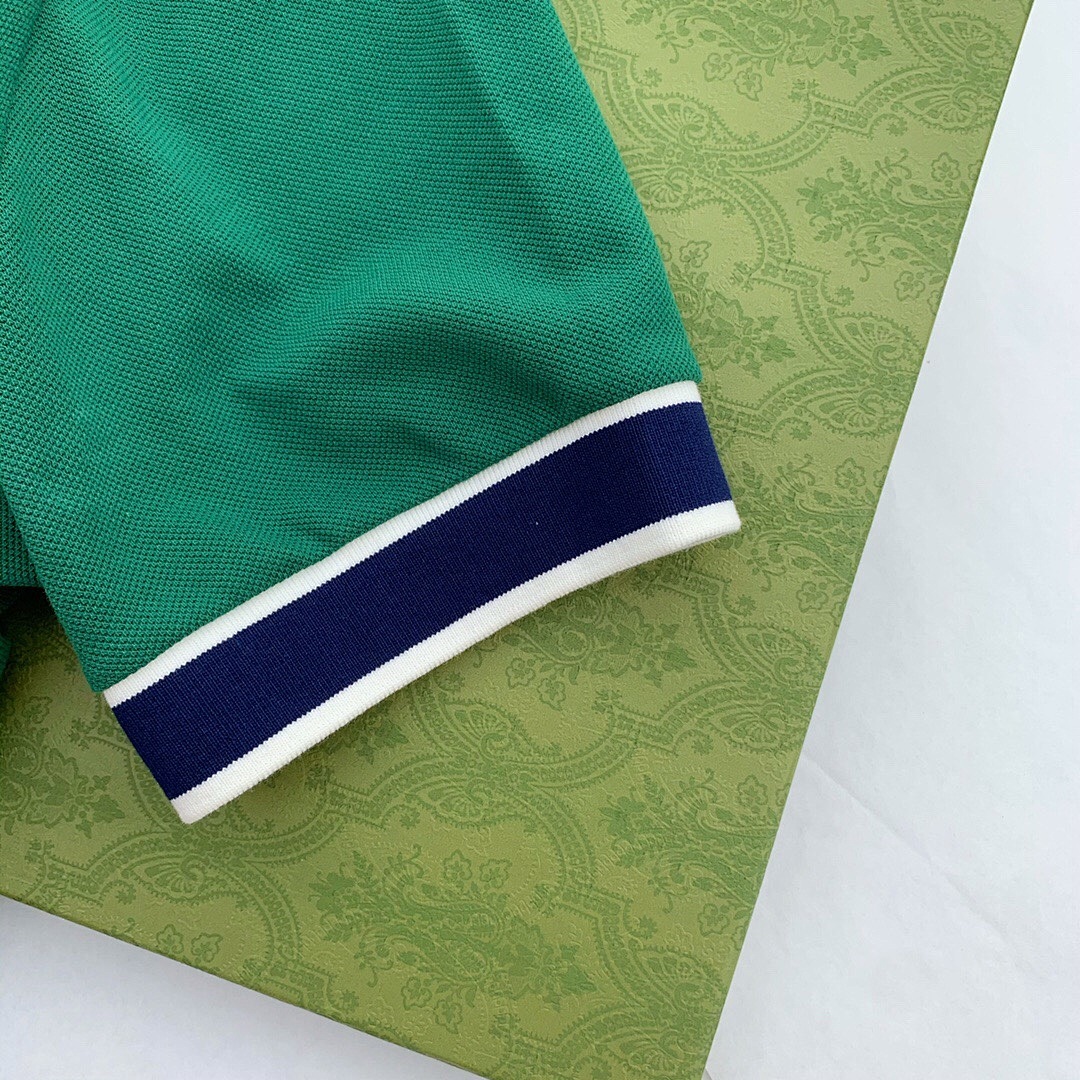 Ralph Lauren Green Blue White POLO - Image 5