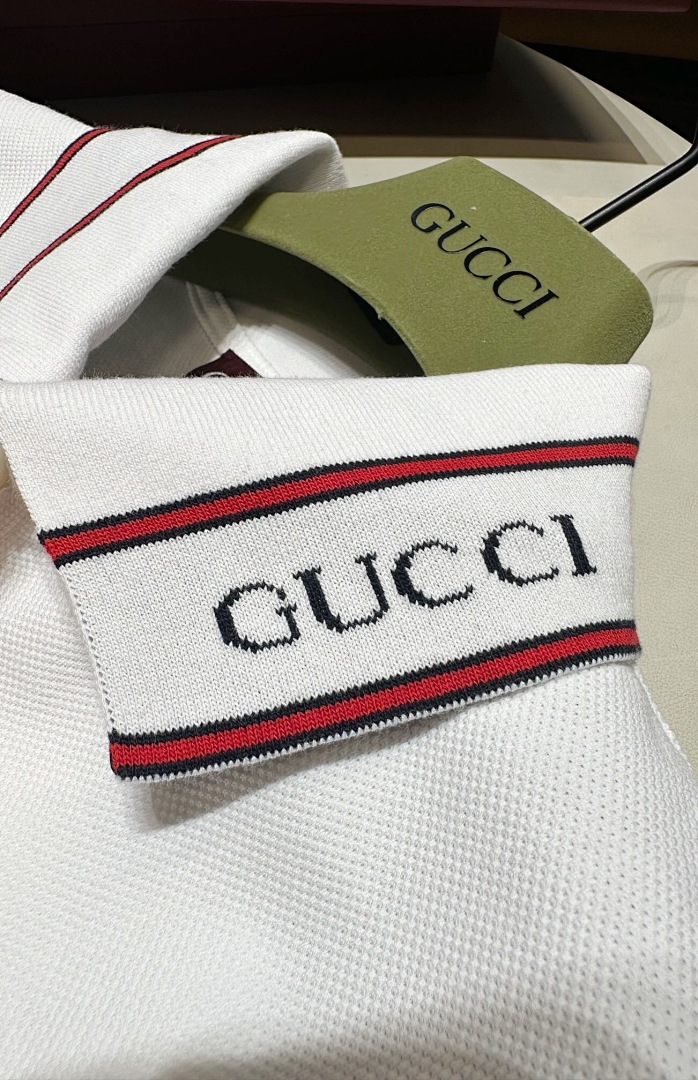 Ralph Lauren Red Black Striped POLO - Image 4